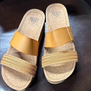 Reef Women's Brown Slide Sandals